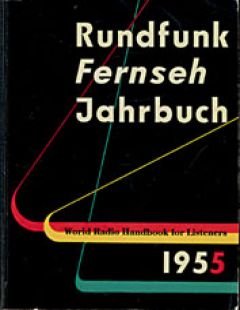 Rundfunk Fernseh Jahrbuch vereinigt mit WRTH 1955